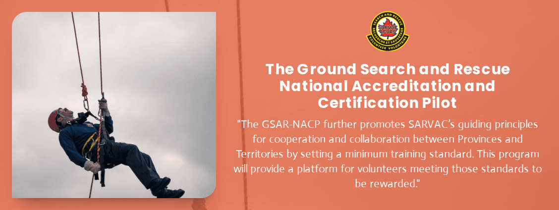 The Ground Search and Rescue – National Accreditation and Certification Pilot (NACP)